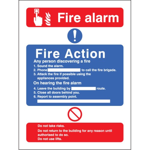 Fire Action / Call Point without Lift