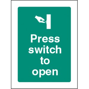 Press Switch to Open