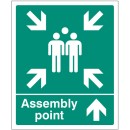 Assembly Point - Arrow Up / Straight On