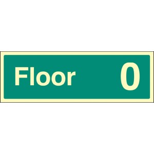 Floor 0 - Floor Level Dwelling ID Signs