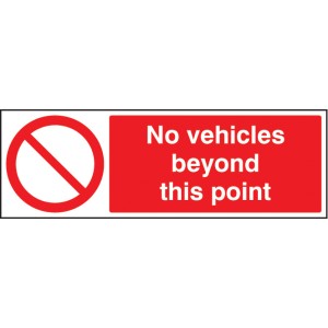 No Vehicles Beyond this Point