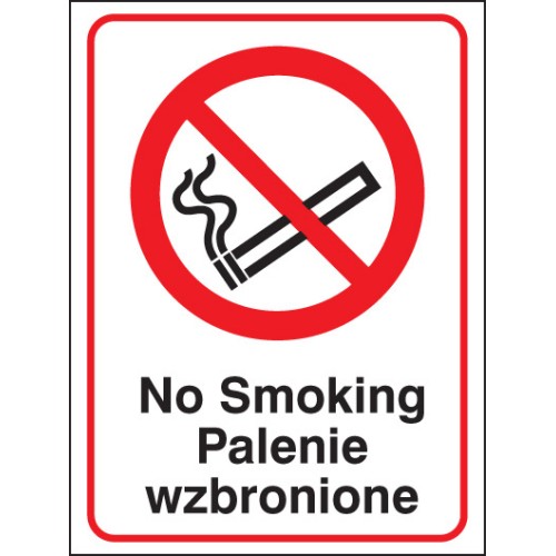 No Smoking (English / Polish)