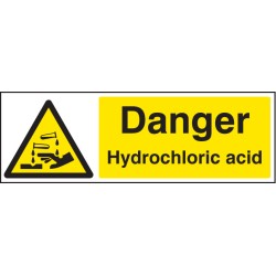 Danger - Hydrochloric Acid