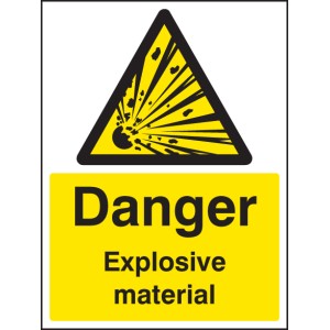 Danger - Explosive Material