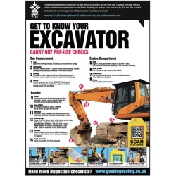 Excavator Inspection - Poster