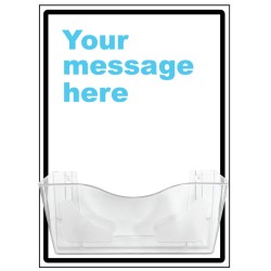 Your Message Here - Document Holder