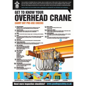 Overhead Crane Inspection - Poster