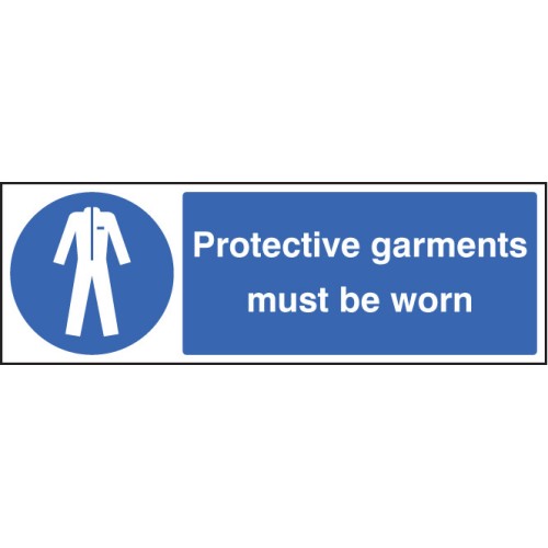 Protective Garments Must be Worn