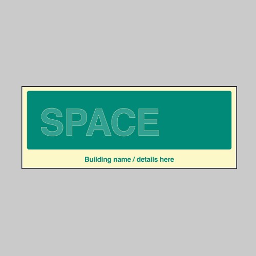 Custom Floor Level ID Board (Space for one)