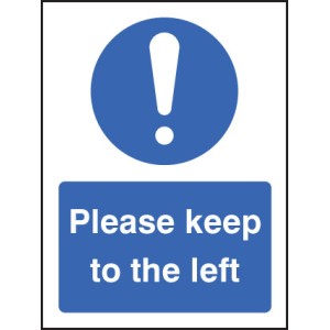 Please Keep to the Left