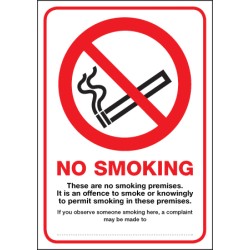 These Are No Smoking Premises - (Scotland)