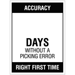 Accuracy - Wipe Clean Board 