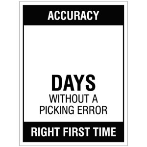 Accuracy - Wipe Clean Board 