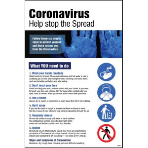 Coronavirus Information - Poster