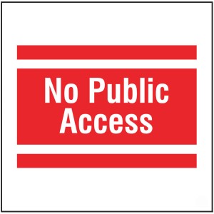 No Public Access - Add a Logo - Site Saver