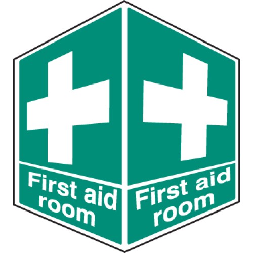 First Aid Room - Projecting Sign