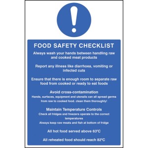 Food Safety Checklist