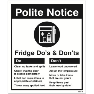 Refrigerator - Do's & Don'ts