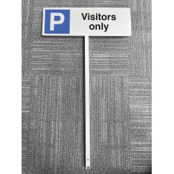 Parking - Visitors Only - Verge Sign