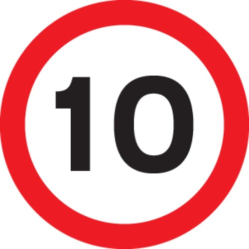 10mph - Class R2 - Permanent 