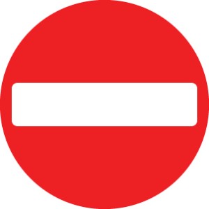 No Entry - Class R2 - Permanent