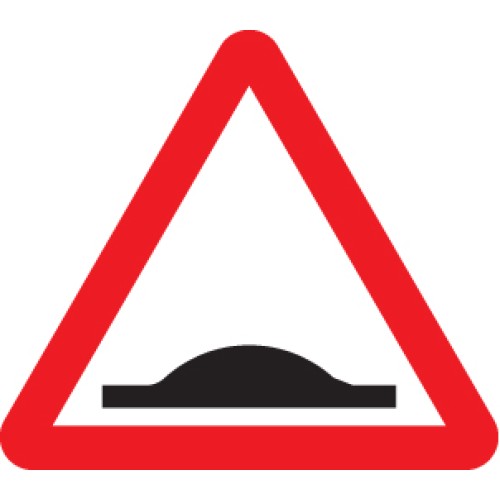 Road Hump Ahead - Class R2 - Permanent