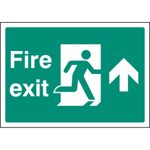 A4 - Fire Exit - Straight / Up