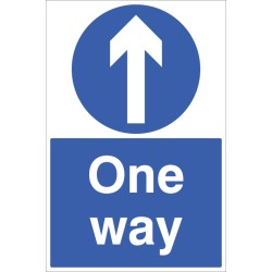 One Way - Floor Graphic