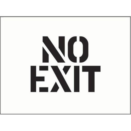 Stencil - No Exit