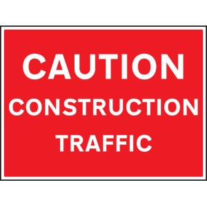 Caution - Construction Traffic