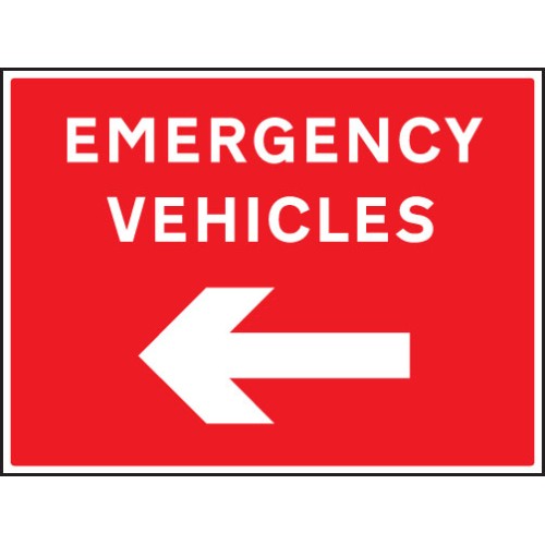 Emergency Vehicles - Arrow Left