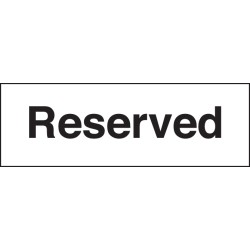 Reserved