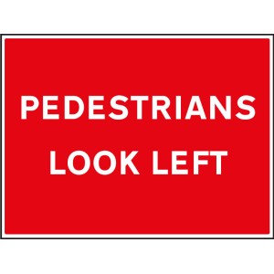 Pedestrians Look Left