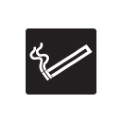 Designated Smoking Area Signs